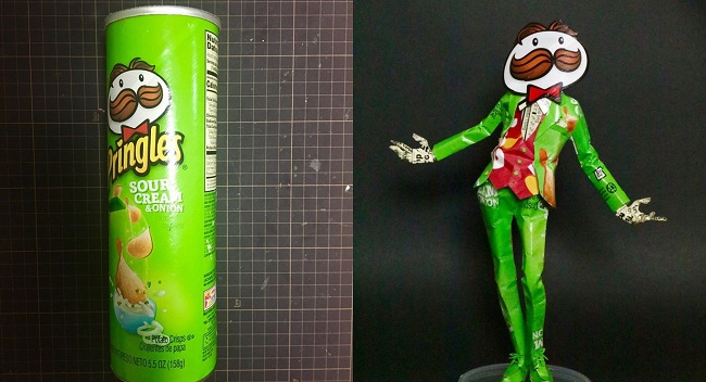 陪你度过童年的品客薯片，被日本人做成了手办？