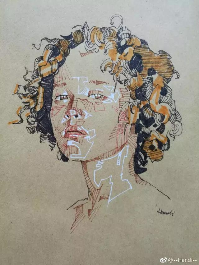 Handi，陕西西安独特绘画作品