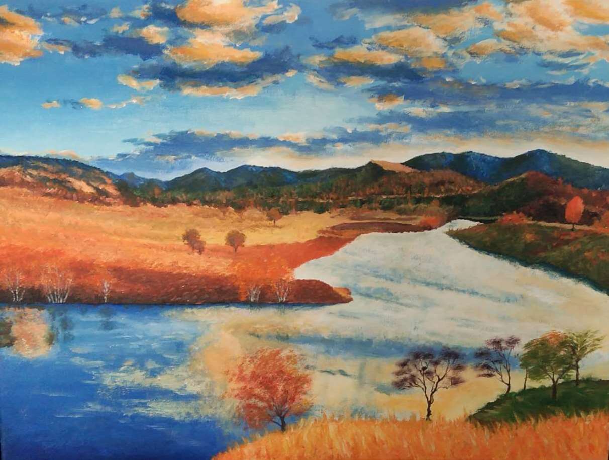 文明实践活动书画作品,文明实践书画活动