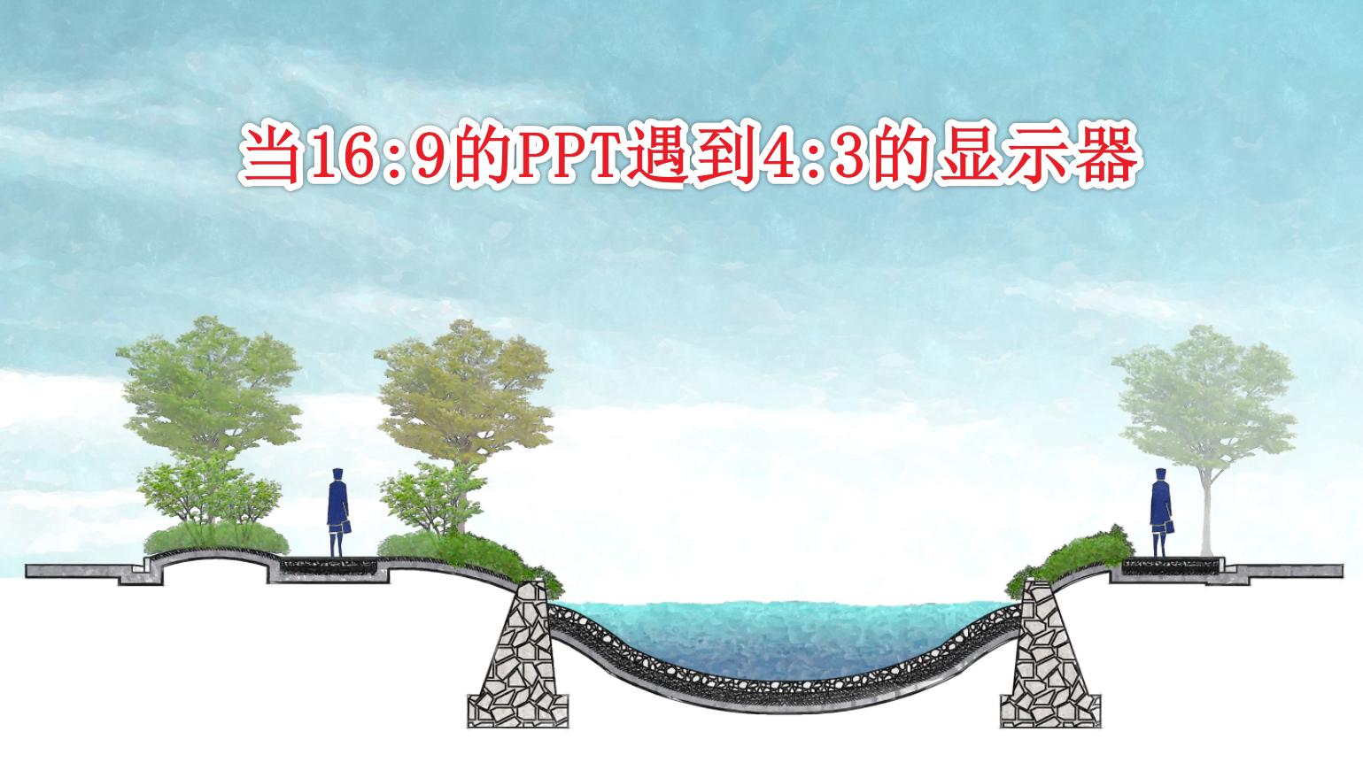 宽屏ppt怎么铺满大屏,ppt设置了16:9显示还是不完全