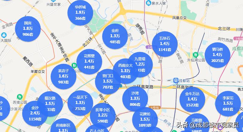 成都青羊二手房成交量排名,从统计数据看全国楼市最新情况