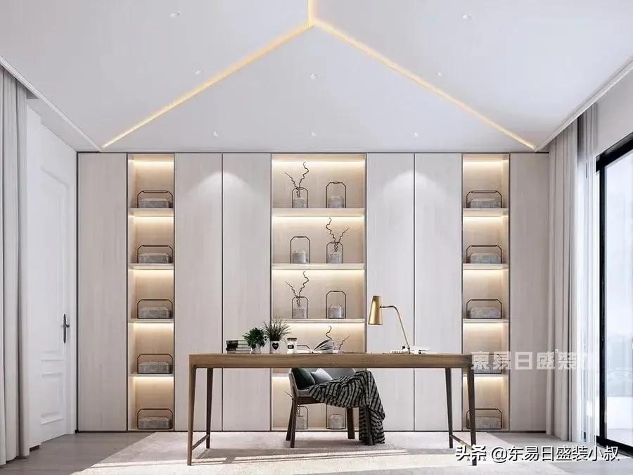 家里一定要有一个书房,家里有个好看的办公室