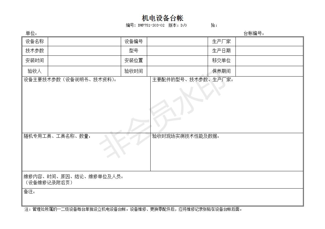 老周聊物业全集,物业工程设备台账怎么做表格