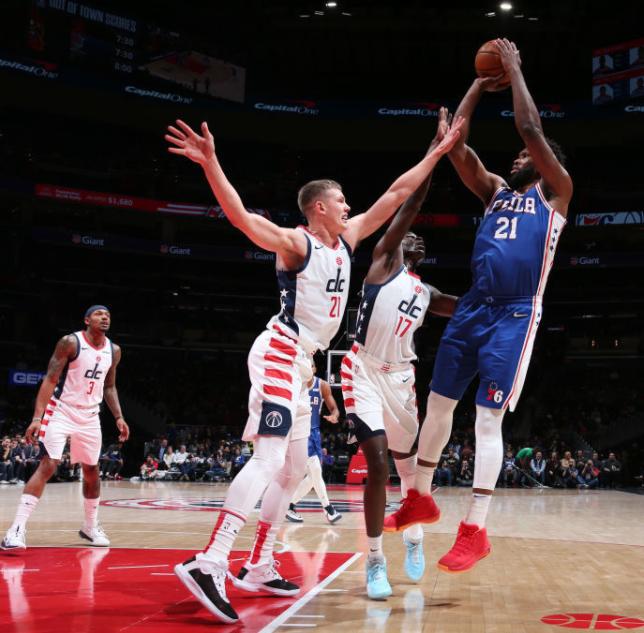 费城双帝42分,费城双帝合砍6分