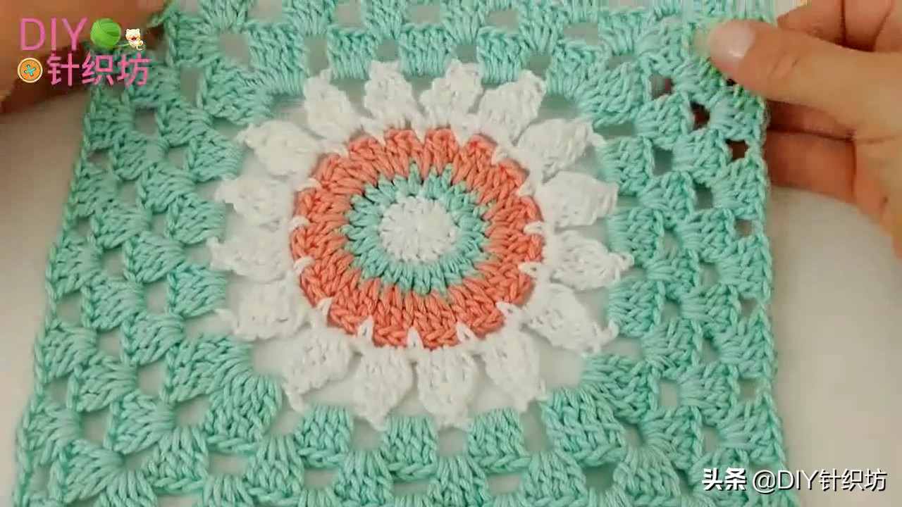 小红书同款餐垫钩织教程,餐桌垫钩织教程简单好看