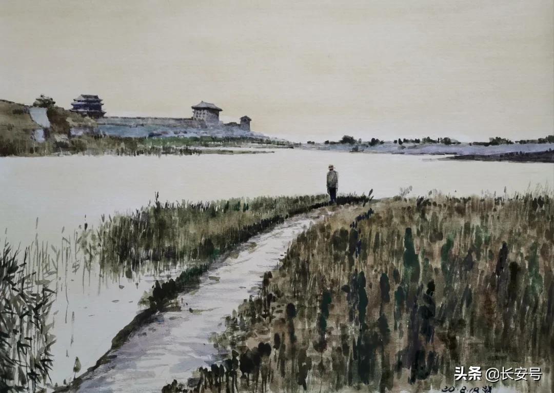 手绘老西安,西安手绘名胜古迹