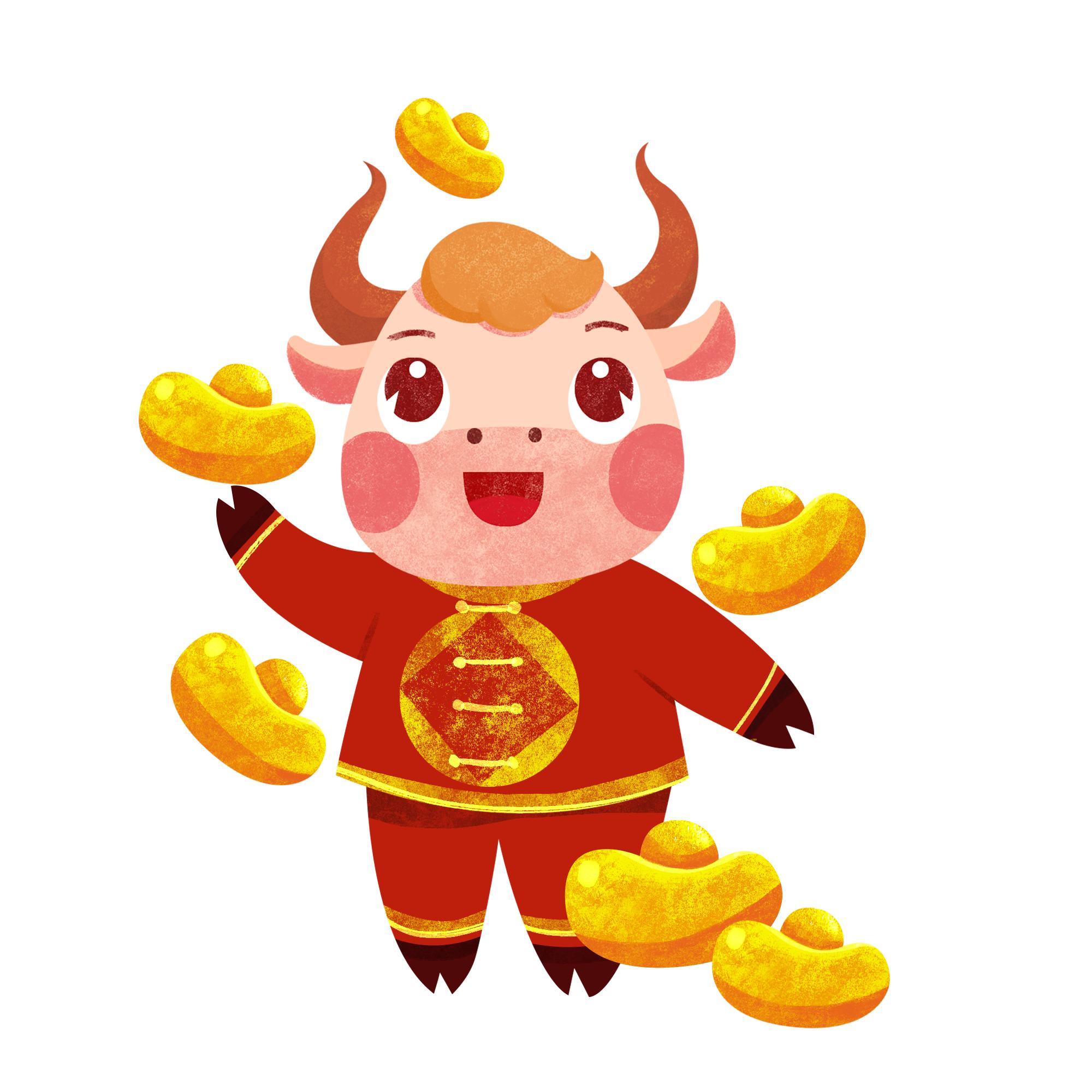 金牛贺岁恭贺新春是祝福语吗,金牛贺岁万事亨通迎春纳福