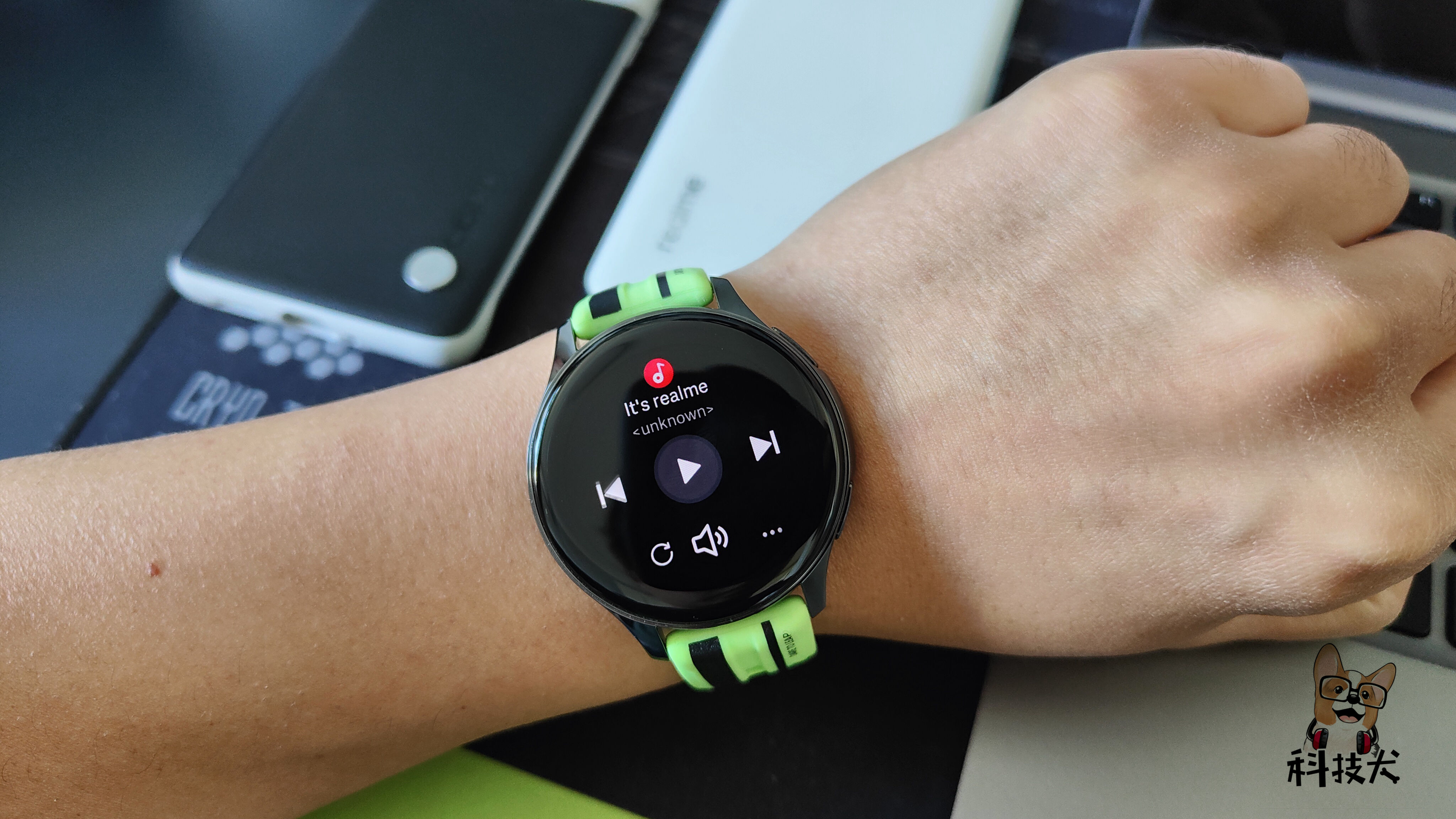 realme真我t1手表和小米color2,真我手表t1评测能不能微信支付