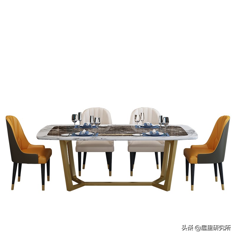 方圆餐桌高端最新款,方圆餐桌轻奢高级感