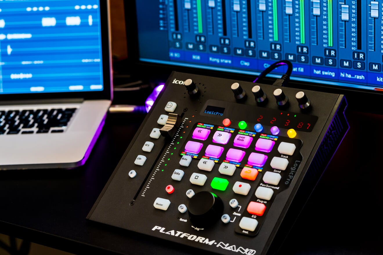 icon控制器新款,可拼接的midi控制器