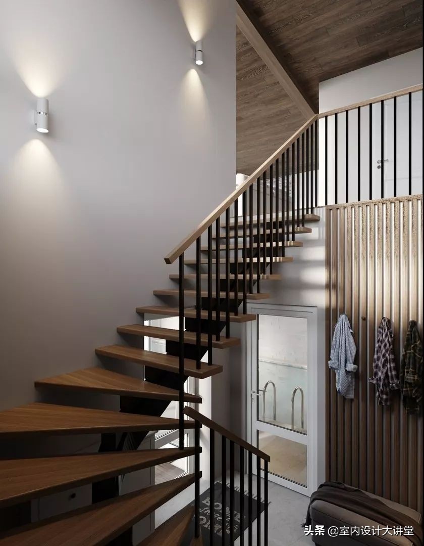 层高3.6米的双跑楼梯设计尺寸,楼梯设计到什么位置好