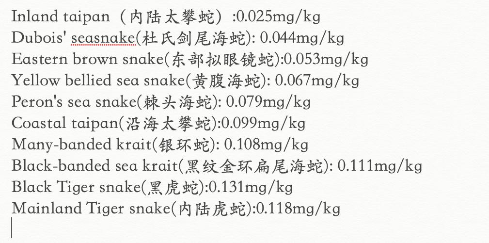 内陆太攀蛇是地球最毒的毒蛇，为什么致死率却是0？