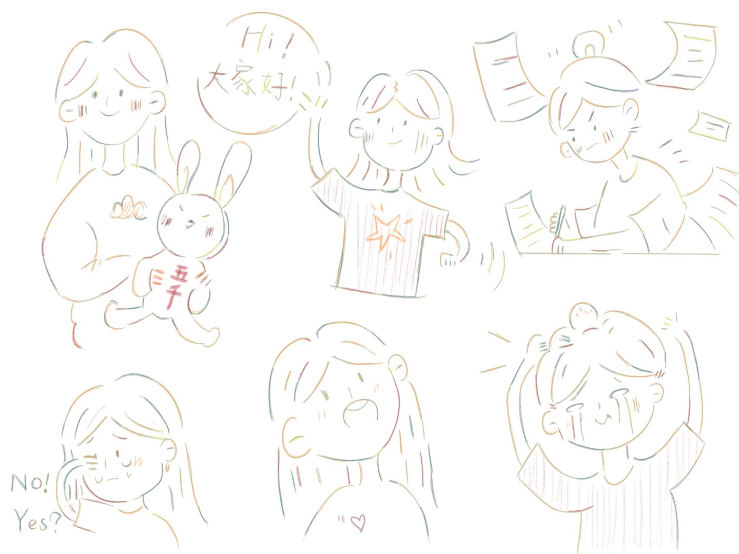 ipad用sketchbook手绘室内平面图,ipad绘画sketchbook教学