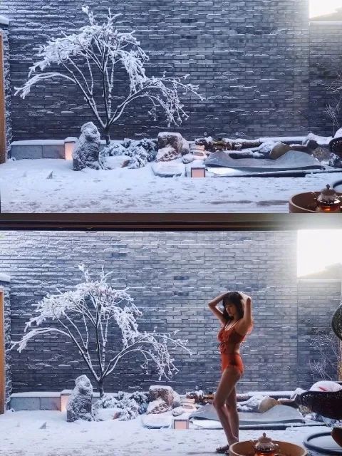 北京私汤温泉民宿攻略,北京温泉民宿小院4人