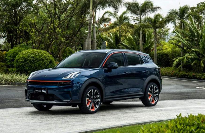 领克06中型suv燃油版,领克06纯电动suv