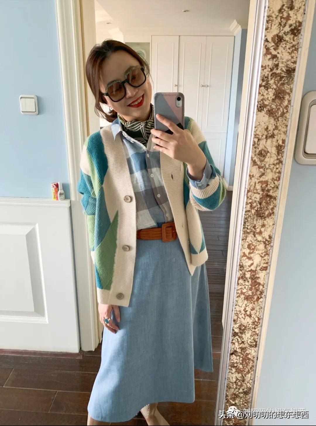 格纹怎么搭配,搭配格纹