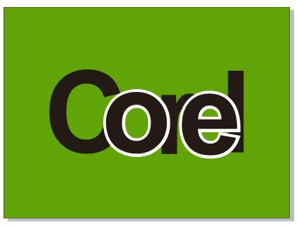 cdrx8文字怎么做立体效果,cdr里怎么做镂空字模