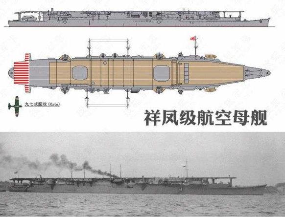 日本航母翔鹤号,日本瑞鹤翔鹤号航空母舰