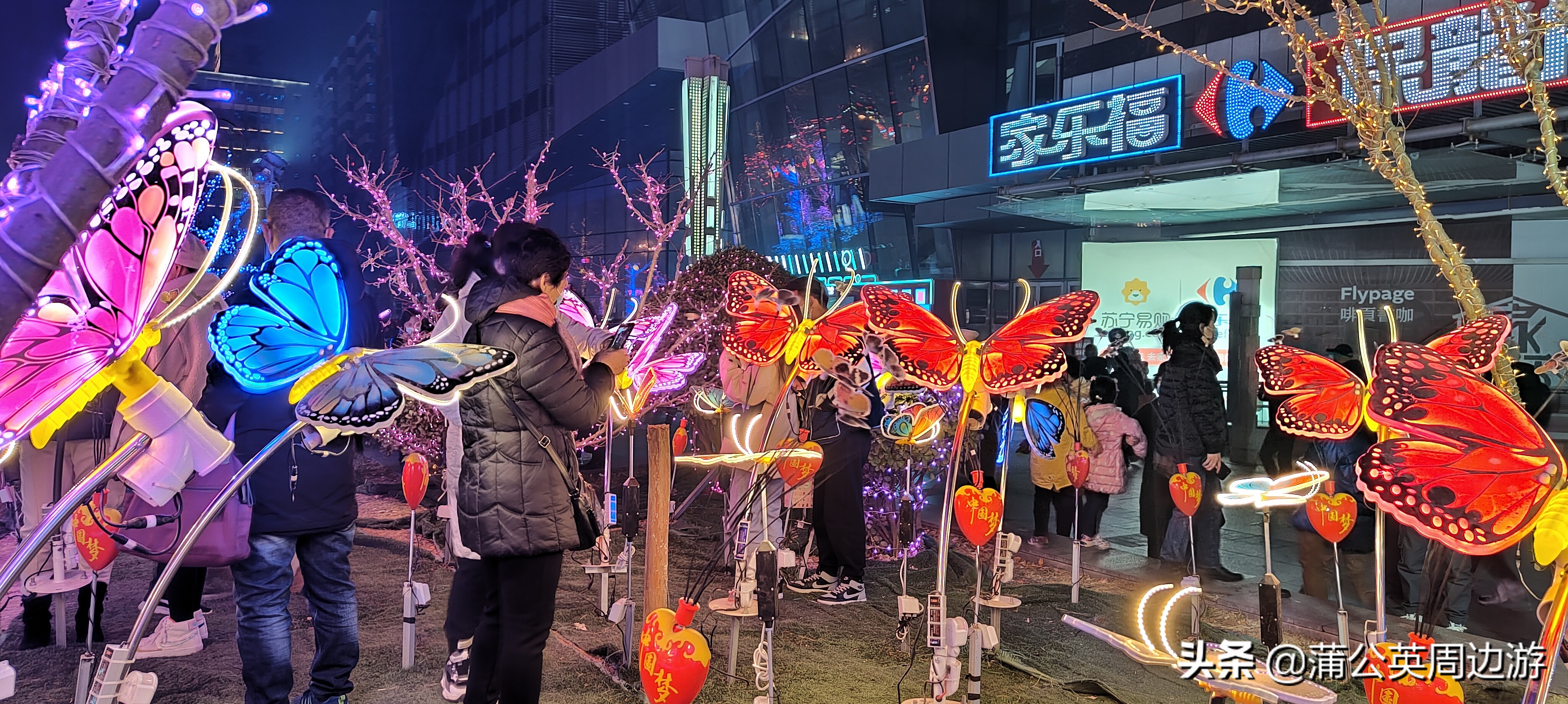石家庄冬天夜景好看的地方,石家庄火树银花