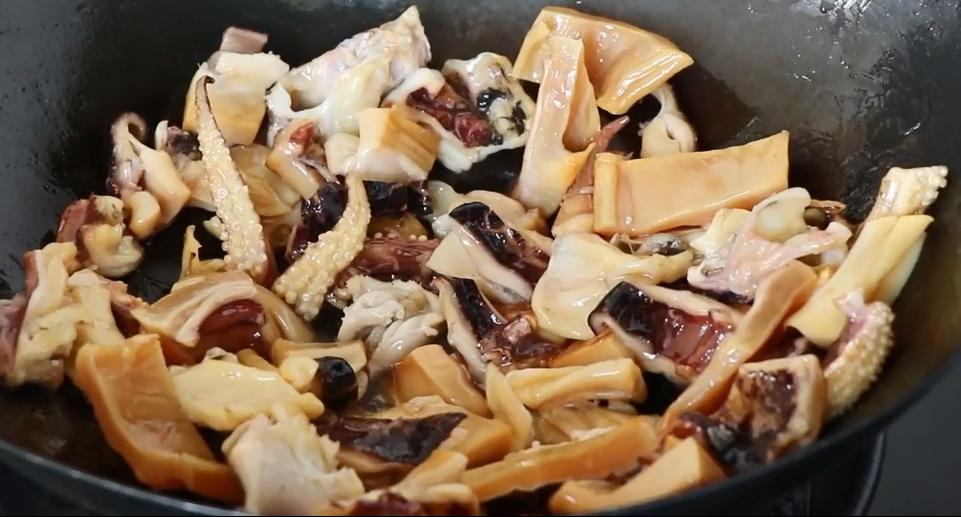 鲜嫩脆爽的北海墨鱼图片,墨鱼脆爽