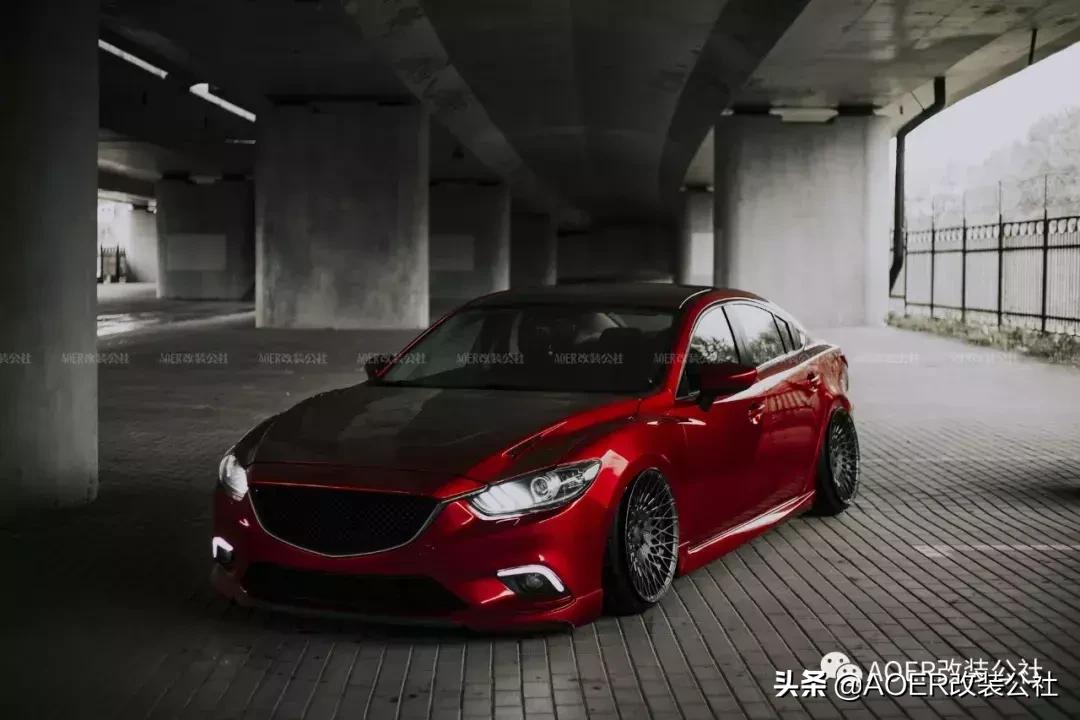 改装分享-「马自达6阿特兹」-绝地武士效果爆炸