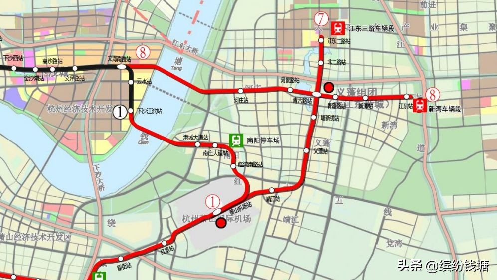 “迟到​”的地铁义南路站，义蓬南or核心区，回到那年你怎么选？