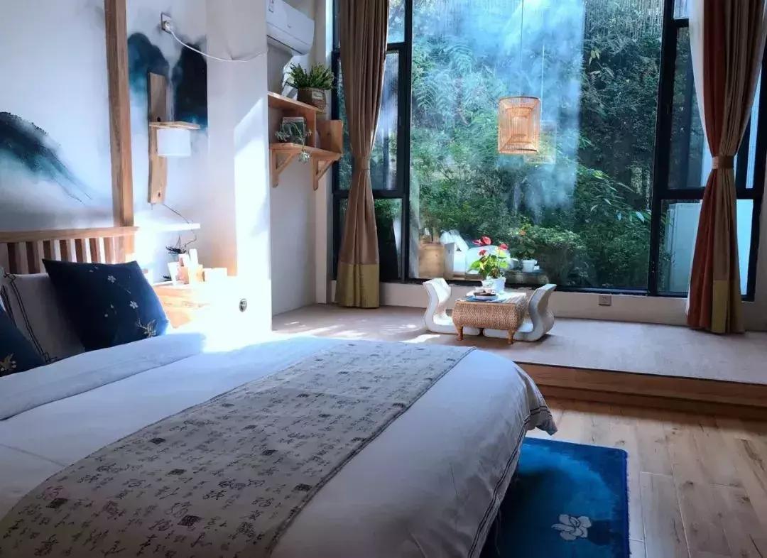 青城山隐居民宿幽悟原宿,睡进乡野民宿