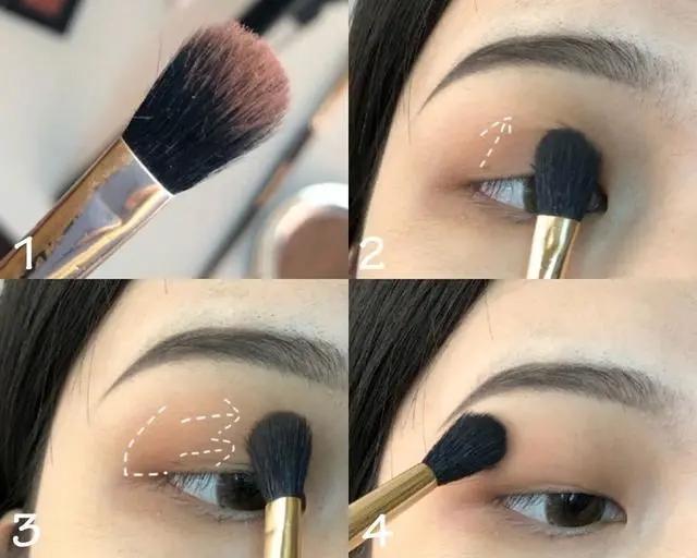 单眼皮肿眼泡显年轻,单眼皮肿眼泡化甜美妆