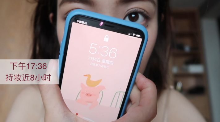 夏日控油持久不暗沉粉底液,dw粉底液1w0全脸试色