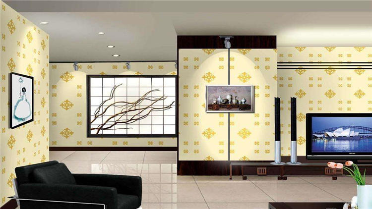 新型墙面涂料壁纸效果,液体壁纸和乳胶漆哪个更好