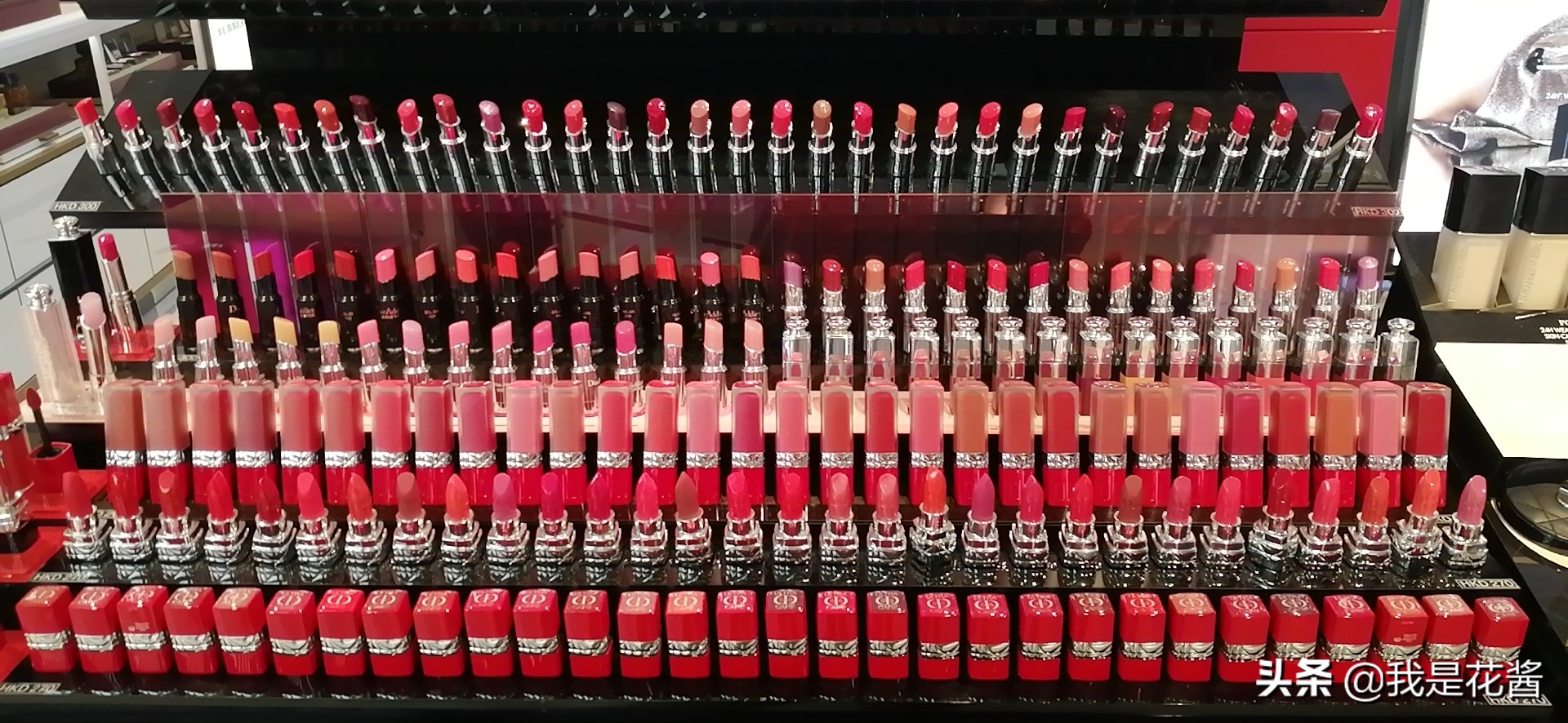 香港口红正品专柜在哪,香港专柜口红试色