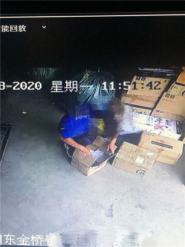 德邦物流私拆包裹,上海德邦快递存监控盲点