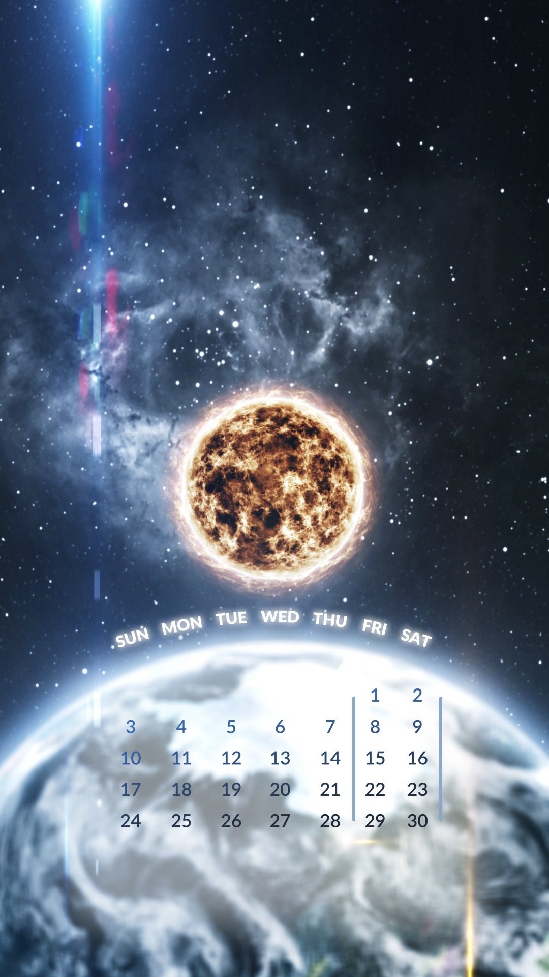 日历壁纸超清全屏,日历倒计时动态壁纸