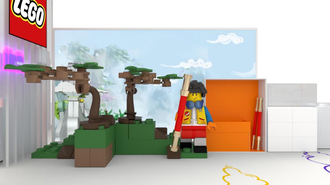 乐高新出的店铺,成都万象城乐高旗舰店