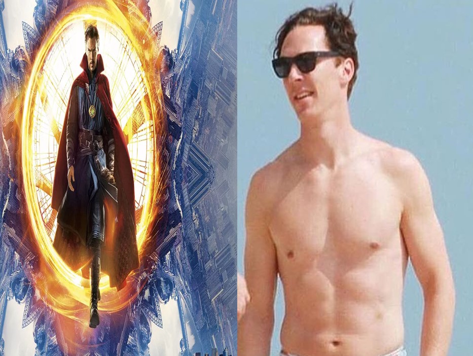 漫威奇异博士的霸气图片,漫威英雄的身材