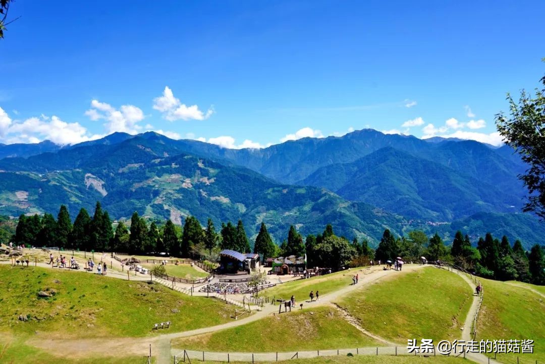 台湾清境农场照片,清境农场青青草原