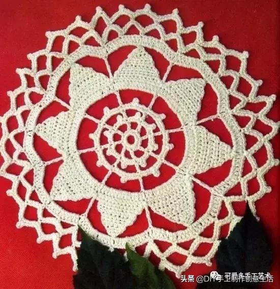 钩餐桌垫,钩餐桌垫视频教程