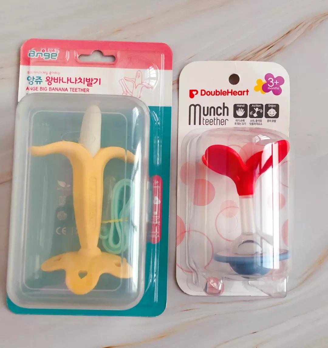 磨牙神器牙胶0-6岁儿童专用第一名,牙胶玩具婴儿0-6个月口欲期推荐