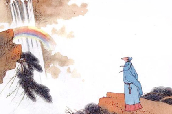 李白描写庐山瀑布的诗句,李白眼中的庐山瀑布诗