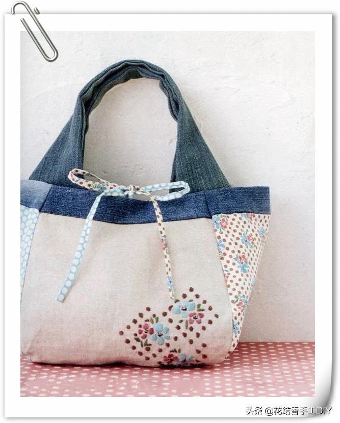 爱布艺爱生活裁剪拼布包包教程,手工布包简单又漂亮