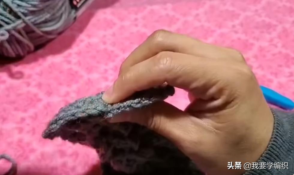 女生发带编辫子教程,女士中长发用发带编头发教程