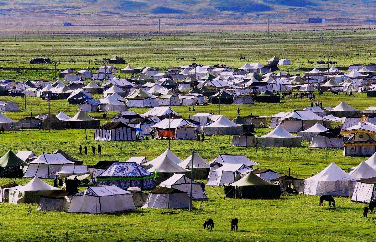 川藏线有必要带帐篷吗,川藏线上的白帐篷