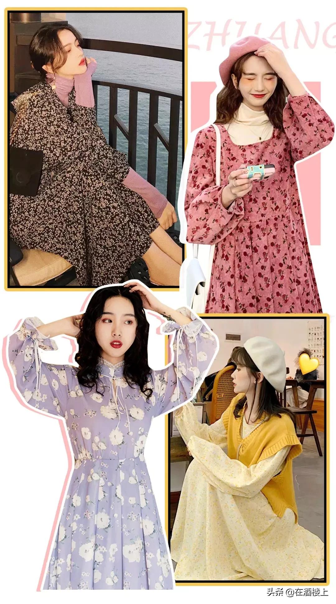 出门逛街好看的裙子,时尚潮流春季连衣裙