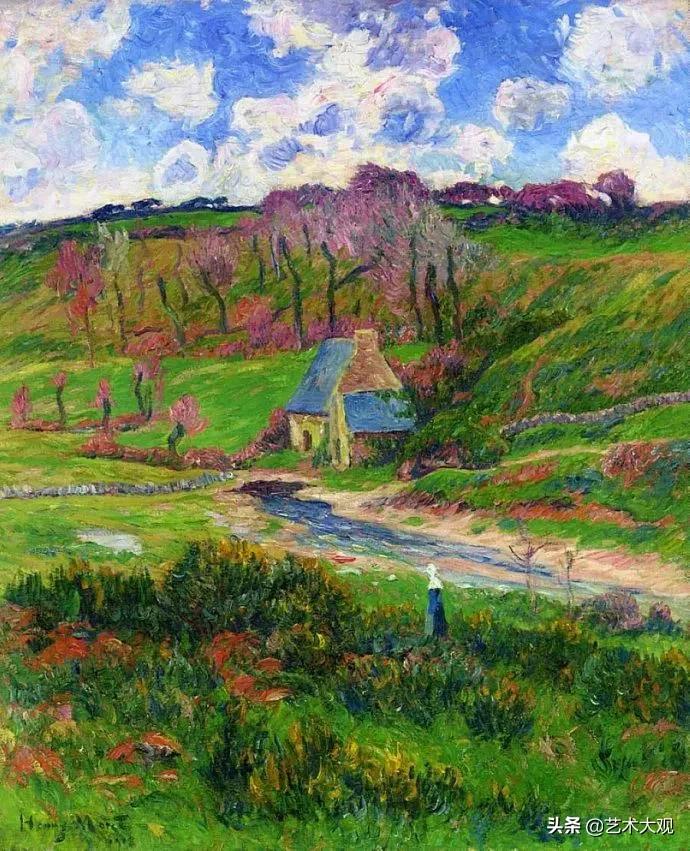 丹麦画家蒙森德风景油画作品欣赏,马丁里科油画作品欣赏