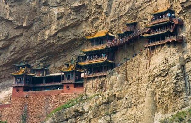 山西悬空寺发现神秘螺丝,山西悬空寺发现黑科技