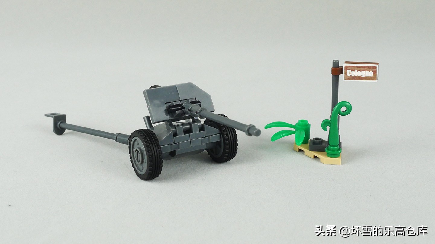 射豹勇士：小鲁班积木M26潘兴二合一套件评测