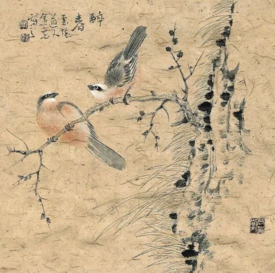 素朴的一花一草、精巧的一鸟一雀