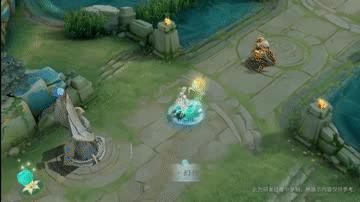 西施fmvp小青龙皮肤,西施fmvp传说皮肤游龙清影