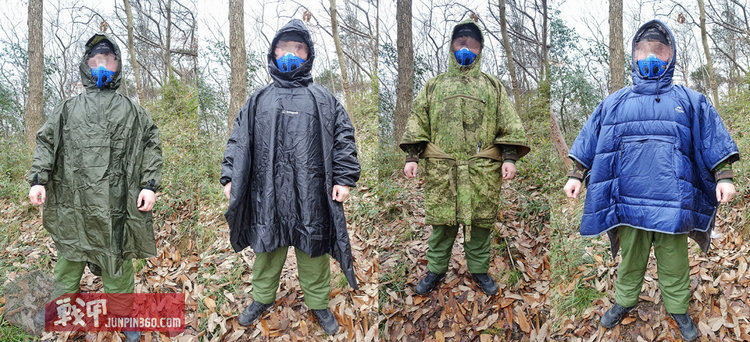 电瓶车神器——Snugpak、Helikon、NH挪客4款披风斗篷简评