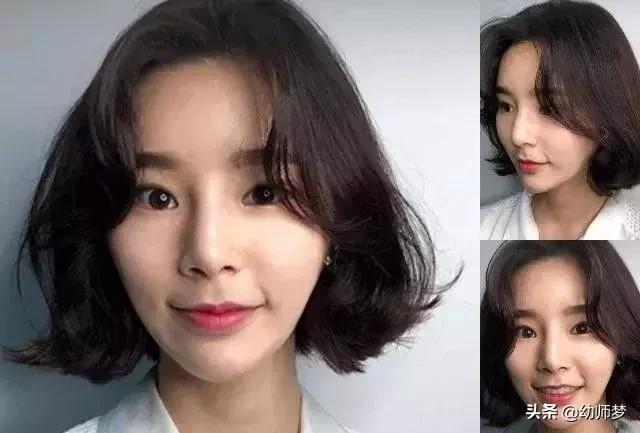 外翻气垫烫中长,蓬松外翻气垫烫